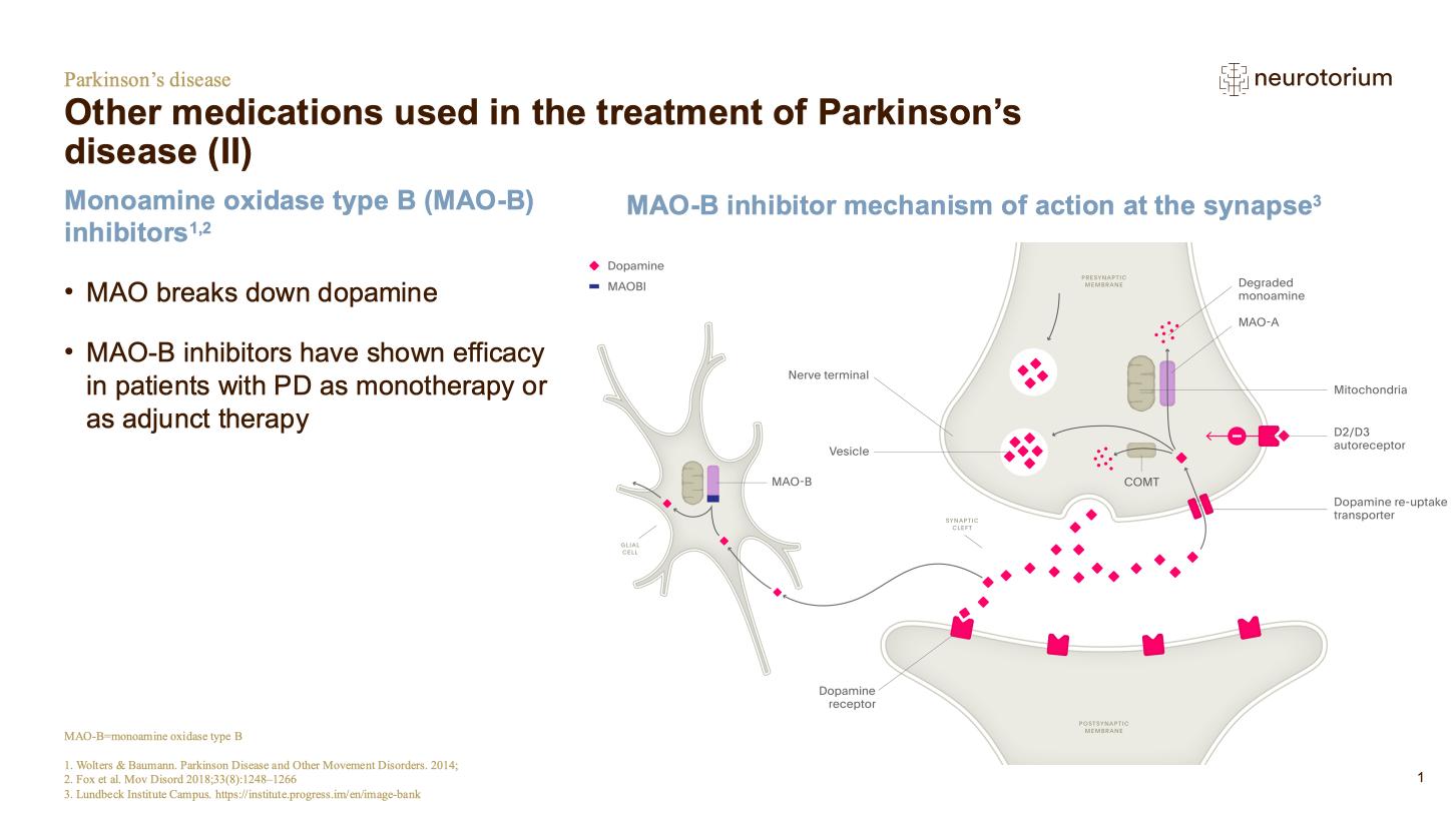 Parkinsons Disease – Treatment-Principles – slide 9